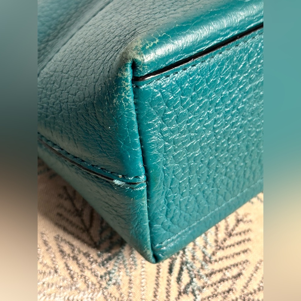 KATE SPADE NEW YORK SOUTHPORT AVE  CARMEN GREEN HAND BAG CROSSBODY - Picture 6 of 15